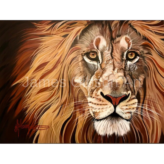 Lion Painting Prints